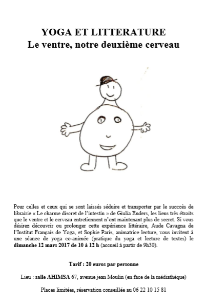 Affiche yoga litterature 1
